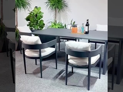 میز ها و صندلی های بیرونی سفارشی شده، ویلا، حیاط، ضد آب در خارج، حفاظت از آفتاب، همه