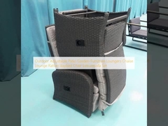 درب تنظیم شده حیاط مبلمان باغ صندلی های نشیمن صندلی اتاق نشیمن رتان تخت خواب روز صندلی تفریحیسوفا مجموعه