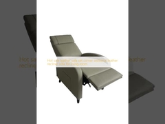 فروش داغ مبل چرم مجموعه گوشه ای مبل برش چرم برای اتاق نشیمن